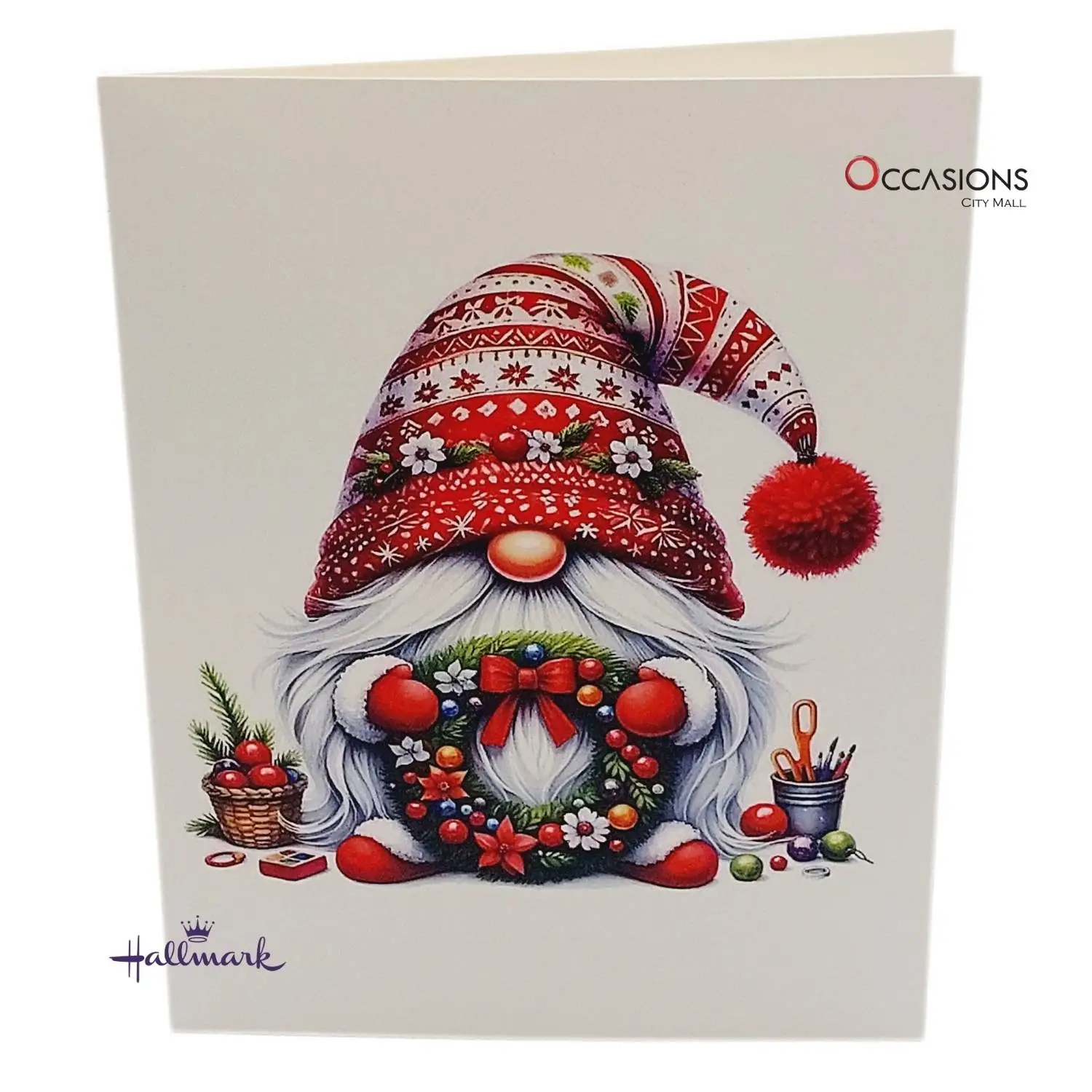2025-12-13 15.07.31.as Wreath Gnome Christmas Card