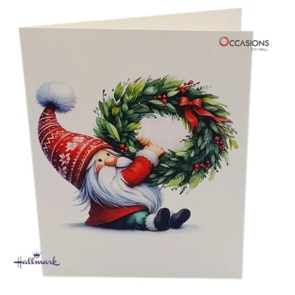 Christmas Wreath Gnome