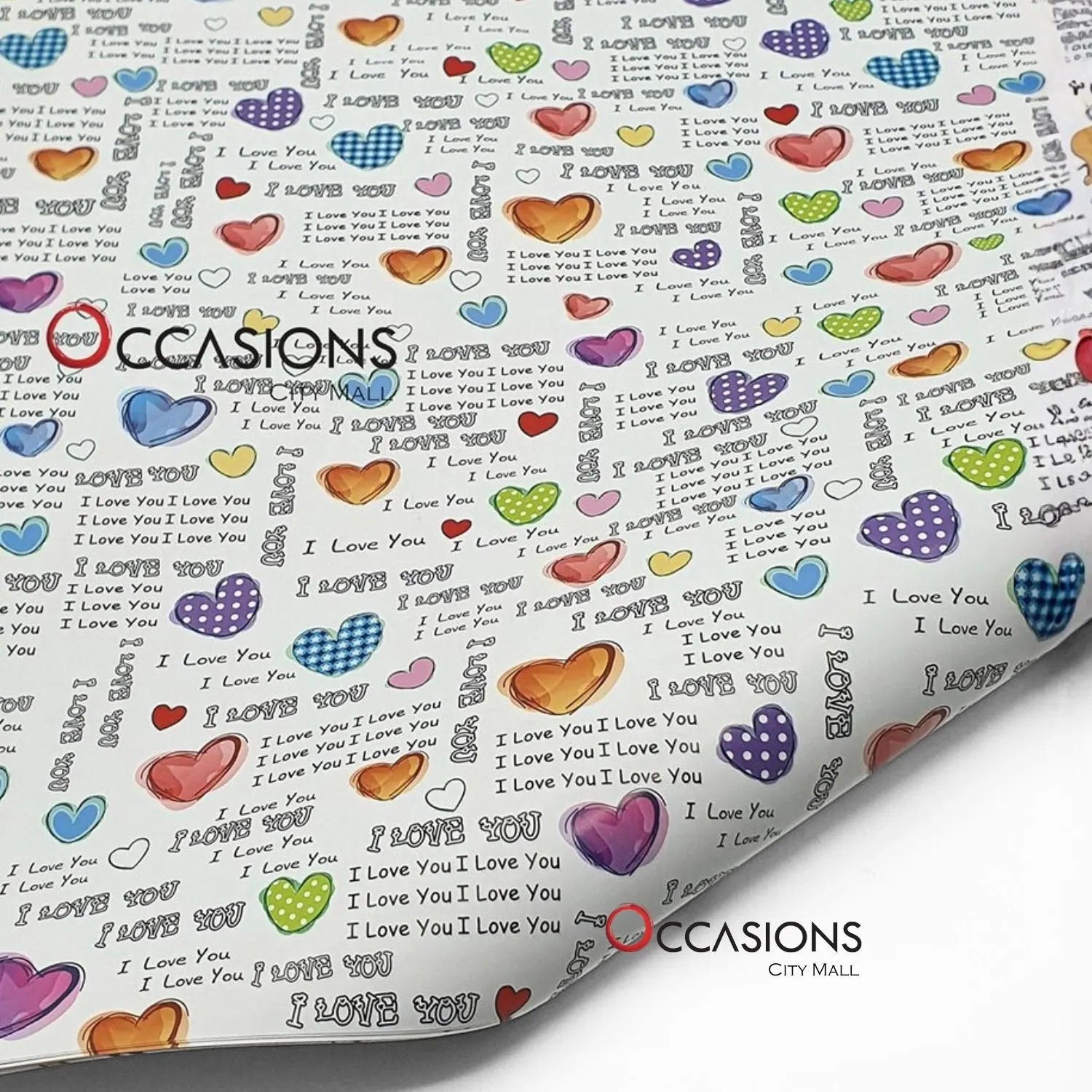 Love Message Wrapping Paper Love Message Wrapping Paper