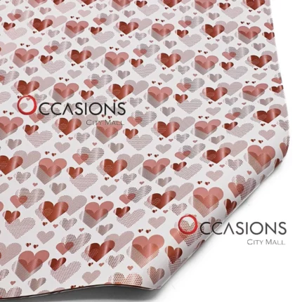 Rose Hearts Wrapping Paper