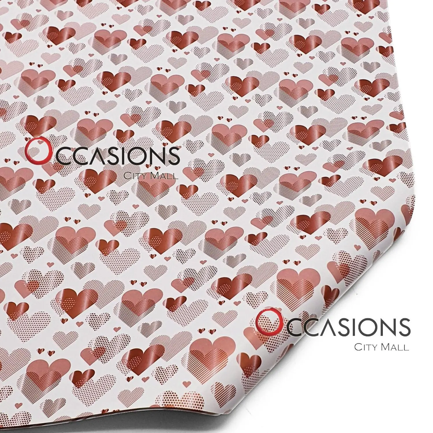 Rose Hearts Wrapping Paper Rose Hearts Wrapping Paper