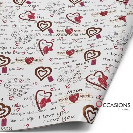 Moon Love Wrapping Paper