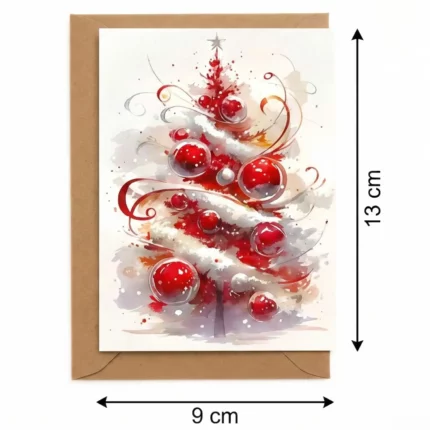 Crimson Spark Christmas Card