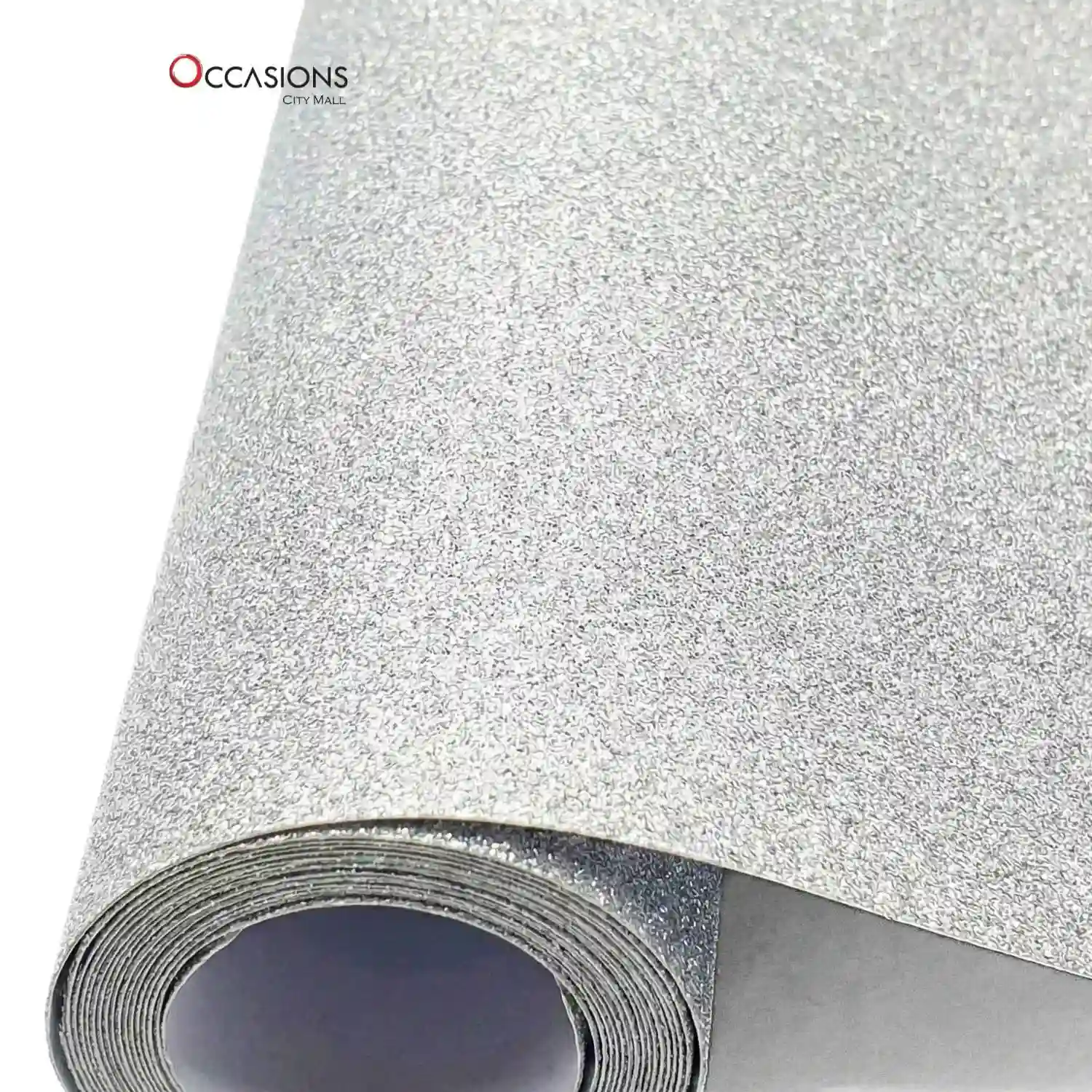 Silver Sparkle Wrapping Paper Silver Sparkle Wrapping Paper